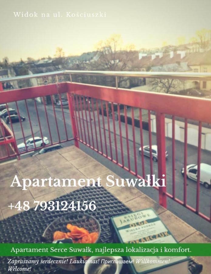 Apartament Serce Miasta | The Heart Of The City Suwalki Bagian luar foto